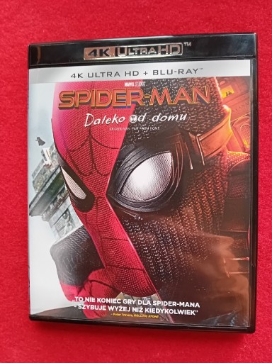 Zdjęcie oferty: Spider-Man: Daleko od domu [Blu-Ray 4K]+[Blu-Ray]