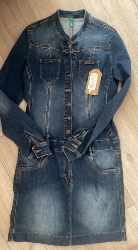 Zdjęcie oferty: Sukienka  jeansowa S 