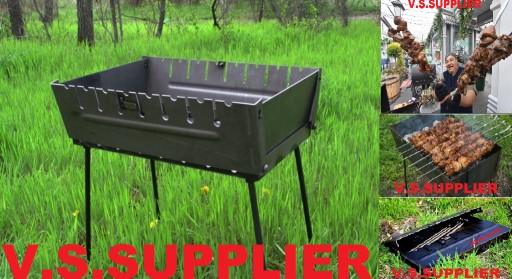 Zdjęcie oferty: Grill na szaszłyki szampury 8 szt mangał 29x43