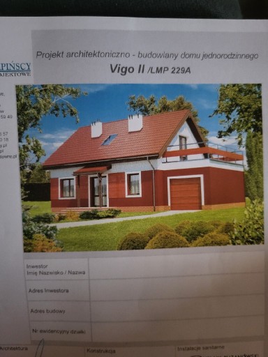 Zdjęcie oferty: Projekt domu Vigo II . Dom piętrowy 