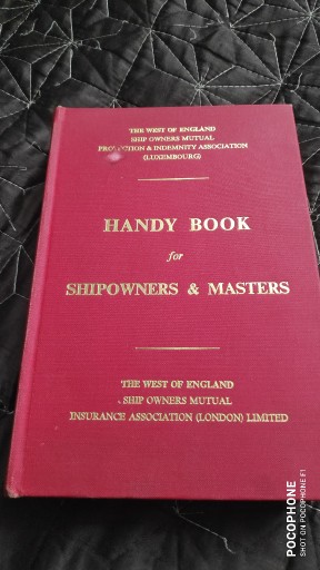 Zdjęcie oferty: HANDY BOOK SHIPOWNERS & MASTERS 1964 ROK  SZCZECIN