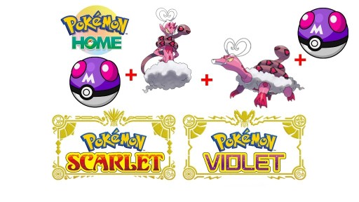 Zdjęcie oferty: Pokemon Scarlet|Violet - Enamorus x2 + Master Ball