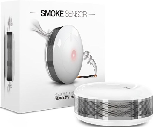 Zdjęcie oferty: Czujnik dymu i ciepła Fibaro Smoke Sensor FGSD-002