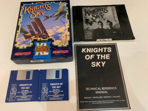 Zdjęcie oferty: Knights of the Sky Kixx XL Amiga 1Meg Dyskietka 3.