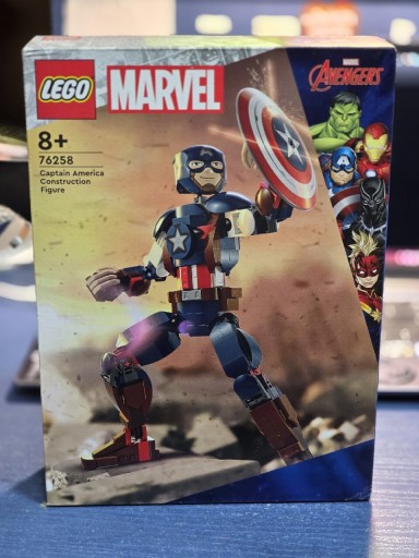 Zdjęcie oferty: LEGO SUPER HEROES FIGURKA KAPITANA AMERYKI 76258