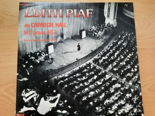 Zdjęcie oferty: Edith Piaf - au Carnegie Hall le 13.06.1957