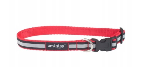 Zdjęcie oferty: Obroża Amiplay odblask Shine z Blokadą L 30-50cm