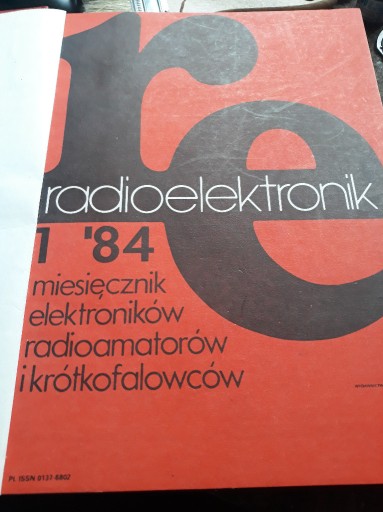 Zdjęcie oferty: ROCZNIK 1984 RADIOELEKTRONIK 