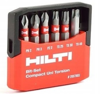 Zdjęcie oferty: ZESTAW BITÓW HILTI S-BSC UNI 50/2" T 2057803