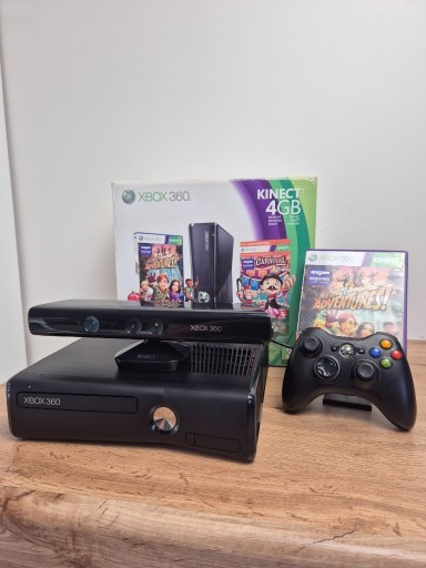 Zdjęcie oferty: Xbox 360 Slim RGH 3.0 + 70 gier + 500Gb + Pad + Kinect