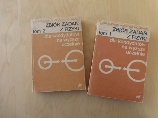 Zdjęcie oferty: Zbiór zadań z fizyki dla kand. t.1-2. Jędrzejewski