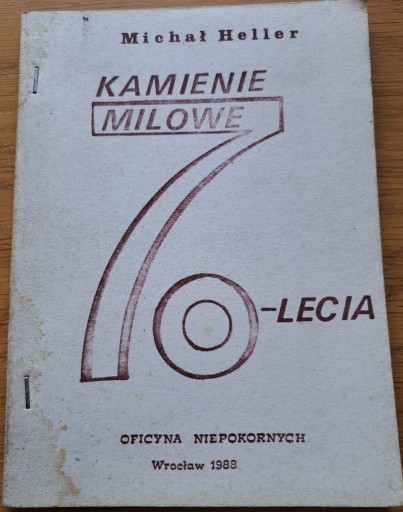 Zdjęcie oferty: Michał Heller KAMIENIE MILOWE 70-LECIA