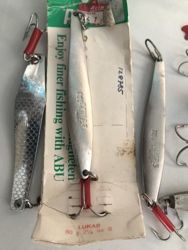 Zdjęcie oferty: Abu lukas i inne zestaw pilker