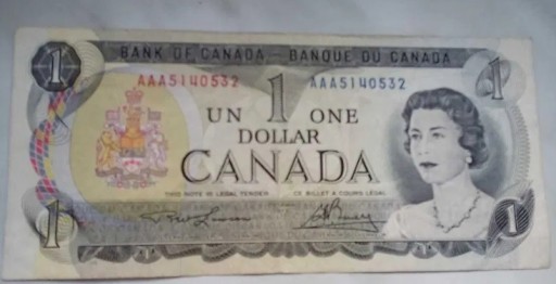 Zdjęcie oferty: 1 DOLLAR CANADA z 1973 roku