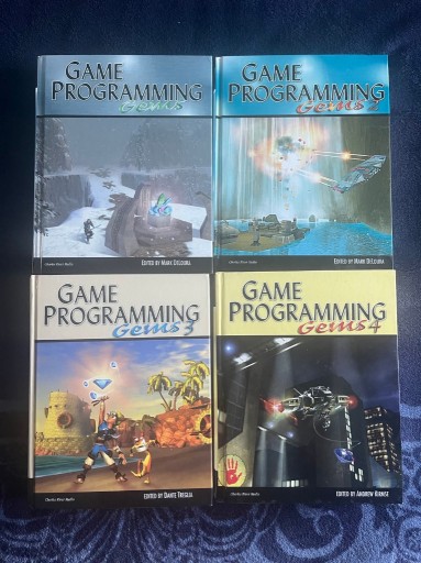 Zdjęcie oferty: GAME PROGRAMMING GEMS - wszystkie 8 tomów - ENG, st. kolekcjonerski!