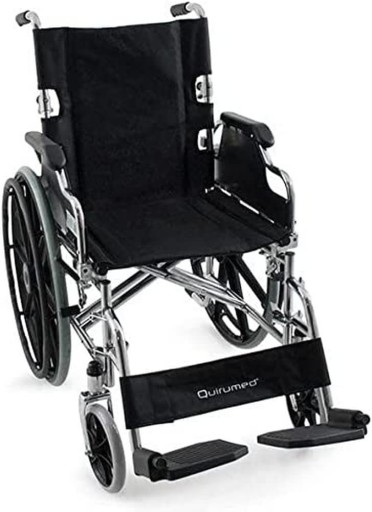 Zdjęcie oferty: QUIRUMED Składany wózek inwalidzki ze stali chrom.