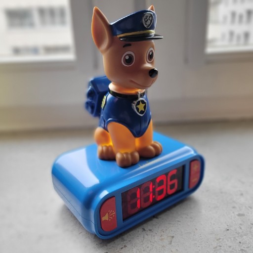 Zdjęcie oferty: Zegar budzik psi patrol chase