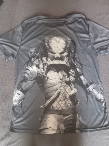 Zdjęcie oferty: Koszulka męska z nadrukiem 3D Predator