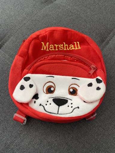 Zdjęcie oferty: Psi patrol marshall plecak czerwony dla dziecka