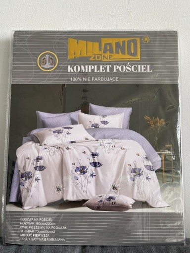 Zdjęcie oferty: Komplet pościeli 100% Satyna bawełniana 