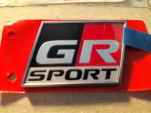 znaczek emblemat GR SPORT toyota oryginalny | Braki | Kup teraz na ...