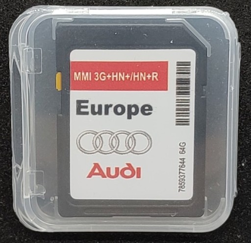 Zdjęcie oferty: Aktualizacja map dla Audi HN+ i HN+R 2023 EU 6.36