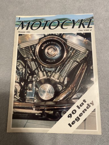 Zdjęcie oferty: Motocykl 1/1993 BDB pierwszy numer