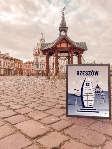 Zdjęcie oferty: Plakat "Wielka C" - Rzeszów - 40cm x 50cm