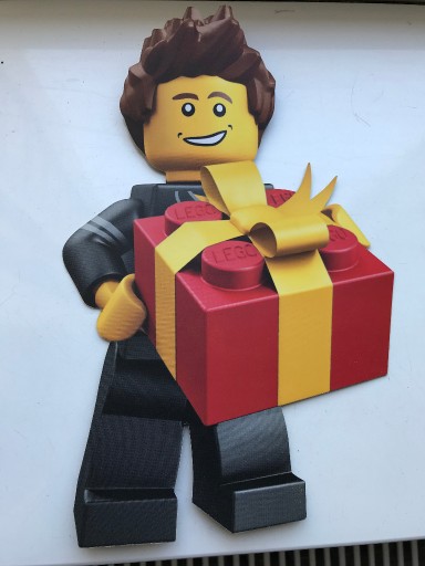 Zdjęcie oferty: LEGO - zawieszka, bilecik prezentowy