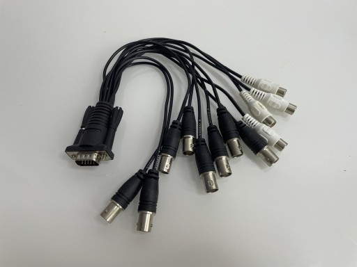 Zdjęcie oferty: Kabel adapter D-SUB VGA do BNC RCA Audio