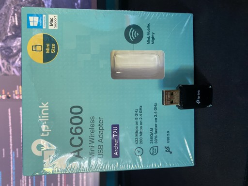 Zdjęcie oferty: Tp link AC600 adapter Wi-Fi USB (nowy)