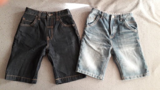 Zdjęcie oferty: Spodenki jeansowe George, r. 128 i 134