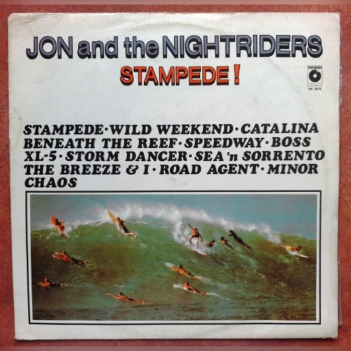 Zdjęcie oferty: LP Jon And The Nightriders Stampede! NM