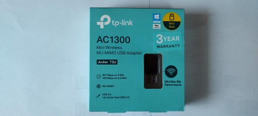 Zdjęcie oferty: Mini karta sieciowa TP-LINK Archer T3U AC1300 WiFi