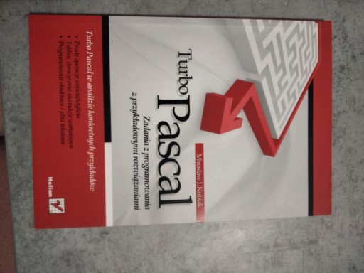 Zdjęcie oferty: Turbo Pascal zadania z oprogramowania z przykładowymi rozwiązaniami