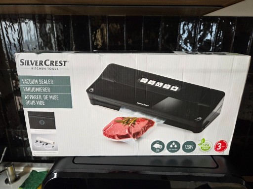 Zdjęcie oferty: Zgrzewarka próżniowa pakowarka SILVERCREST 125W + zestaw | NOWA!