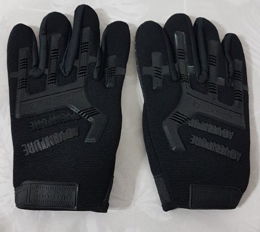 Zdjęcie oferty: Rękawiczki taktyczne, czarne, XL. NOWE