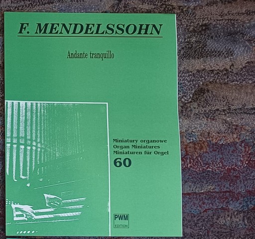 Zdjęcie oferty: Felix Mendelssohn-Bartholdy Andante tranquillo