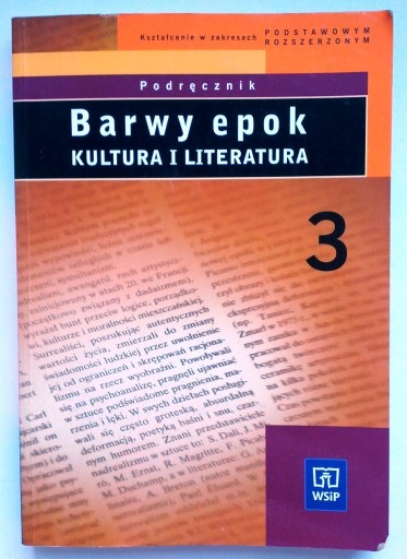Zdjęcie oferty: Barwy epok Kultura i literatura Bobiński