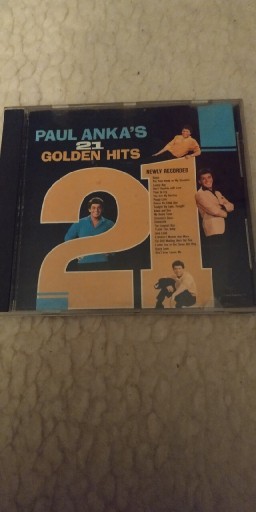 Zdjęcie oferty: CD Paul Anka's 21 Golden hits Made in USA 1984