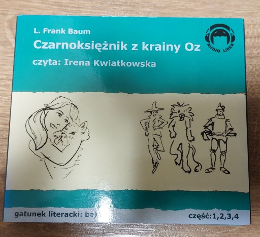 Zdjęcie oferty: Czarnoksiężnik z krainy Oz CD czyta I.Kwiatkowska