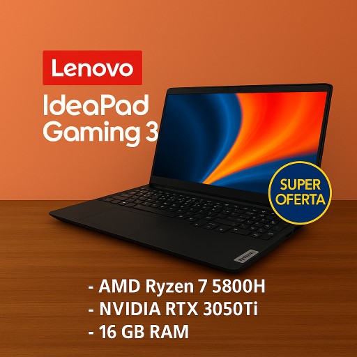 Zdjęcie oferty: LENOVO IdeaPad GAMING 3 #Ryzen 7 5800H #RTX 3050Ti #Win11 Pro! OKAZJA