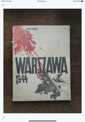Zdjęcie oferty: Ludwik Cieślik - Warszawa 1944