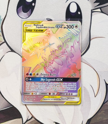 Zdjęcie oferty: Moltres &Zapdos &Articuno GX|RAINBOW RARE|PROMOCJA