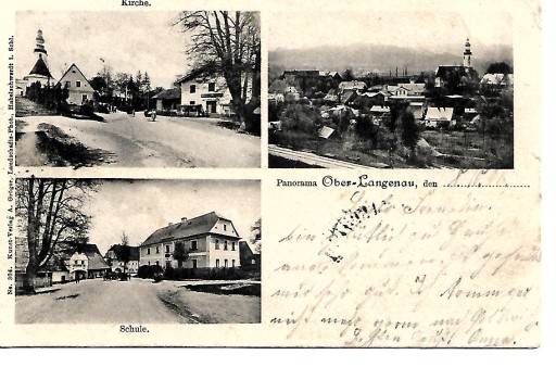 Zdjęcie oferty: Długopole Górne (Oberlangenau), 1906 rok