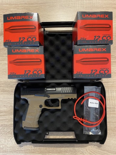 Zdjęcie oferty: Umarex Pistolet CO2 RAM Combat Walther PPQ M2 T4E