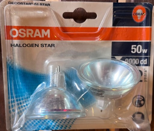 Zdjęcie oferty: Osram Decostar 51 ECO 50W G5.3 B Dwupak