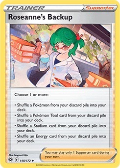 Zdjęcie oferty: Karta pokemon: Roseanne`s Backup
