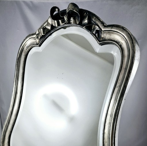Zdjęcie oferty: Lustro toaletowe toaletka plater posrebrzane XIXw
