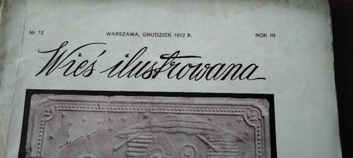 Zdjęcie oferty: Czasopismo Wieś Ilustrowana 1912